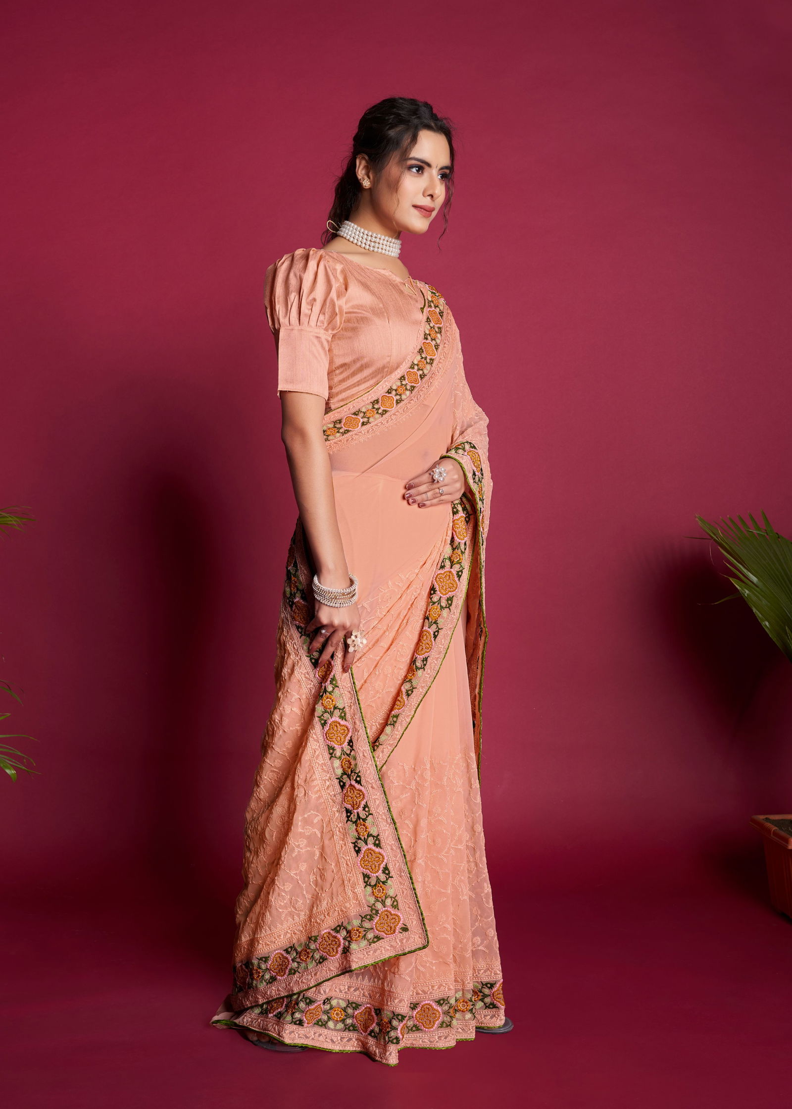 Rasmalai Colors Party Wear Sarees Catalog
